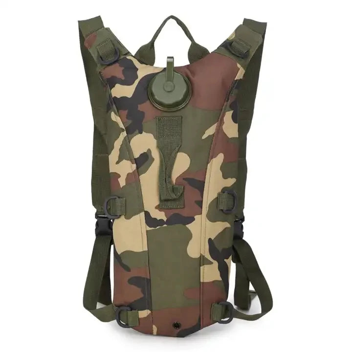 Outdoor 3L Tactical Hiking Camping Camouflage Waterproof Bag Water Storage Bag Backpack