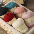 Charmkey Stock 100% Wool Fancy Knitting Yarn Chunky Merino Wool Blend Yarn for Crochet