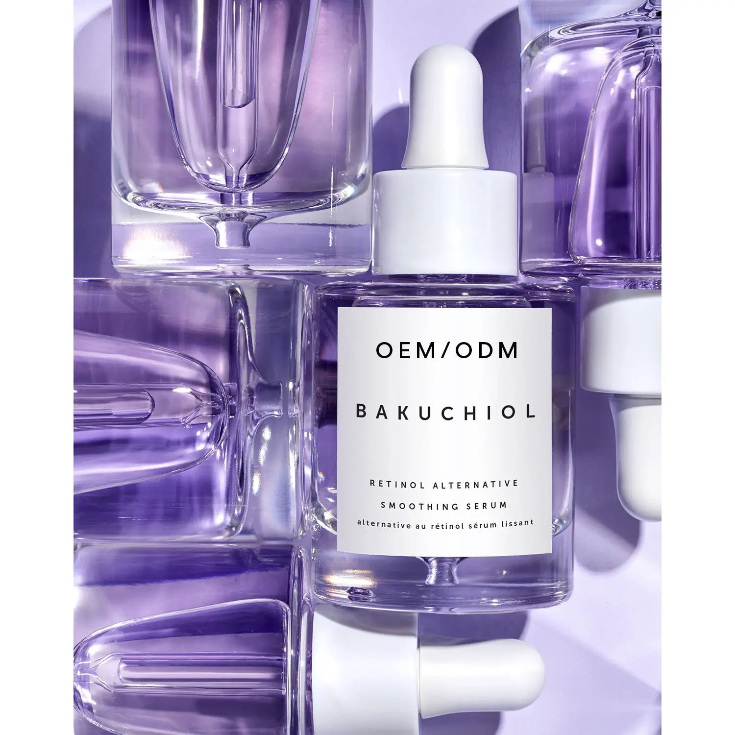 AiXin Private Label 30ML Moisturizing Firming Skin Anti Wrinkles Anti Aging Bakuchiol  Alternative Smoothing Serum