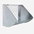 Goat Hay Feeder Heavy Duty Wall Mounted Horse Hay Feeder 2 in 1 Hay and Grain Feeder Deer Feeding