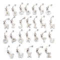 Wholesale Trendy Bling Letters Belly Button Ring Hip Hop 26 Letters Initial Navel Rings