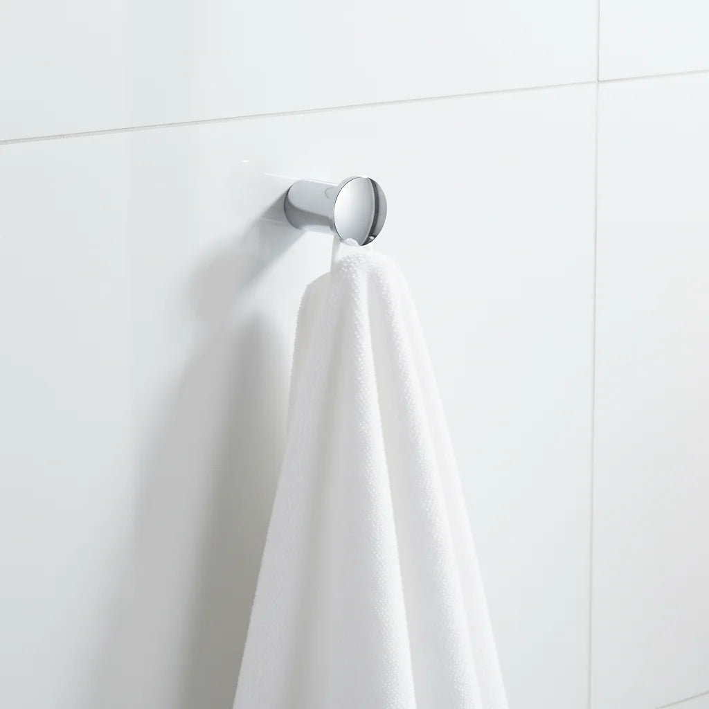 Bathroom Heavy-Duty Stainless Steel Wall Coat Hook for Clothing & Towels