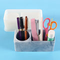 Early Riser DIY Round Rectangle Storage Holders Pen Holders Moulds Resin Epoxy Candle Cup Epoxy Storage Boxes Silicone Mold