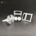 JNZ Manufacturer Supply 1mm 1.5mm 2mm 2.5mm 3mm Clips Tilling Leveler Spacers Plastic Tile Clips 100Pcs Tile Leveling Spacers