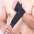 New Design Men Wrist Wraps Safety Powerlifting Sports Wrist Brace Bandage Weightlifting Wrist Straps