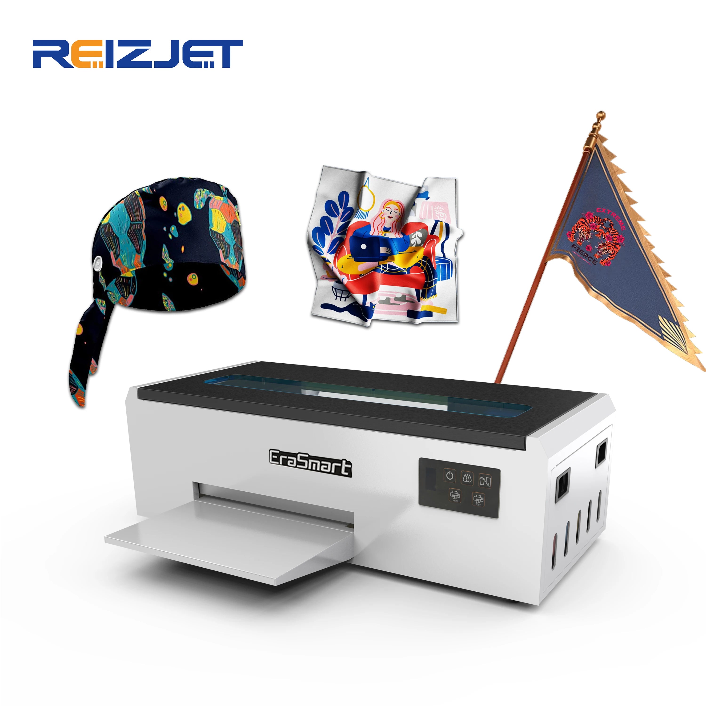 Erasnart New Version Inkjet Dtf Printer Heat Transfer Film Digital Logo Printing Machine L805 Head A4 Dtf Printer Machine