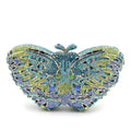 Chinese Manufacturer Pink Butterfly Shape Mini Portable Diamond Wedding Party Ladies Evening Bag