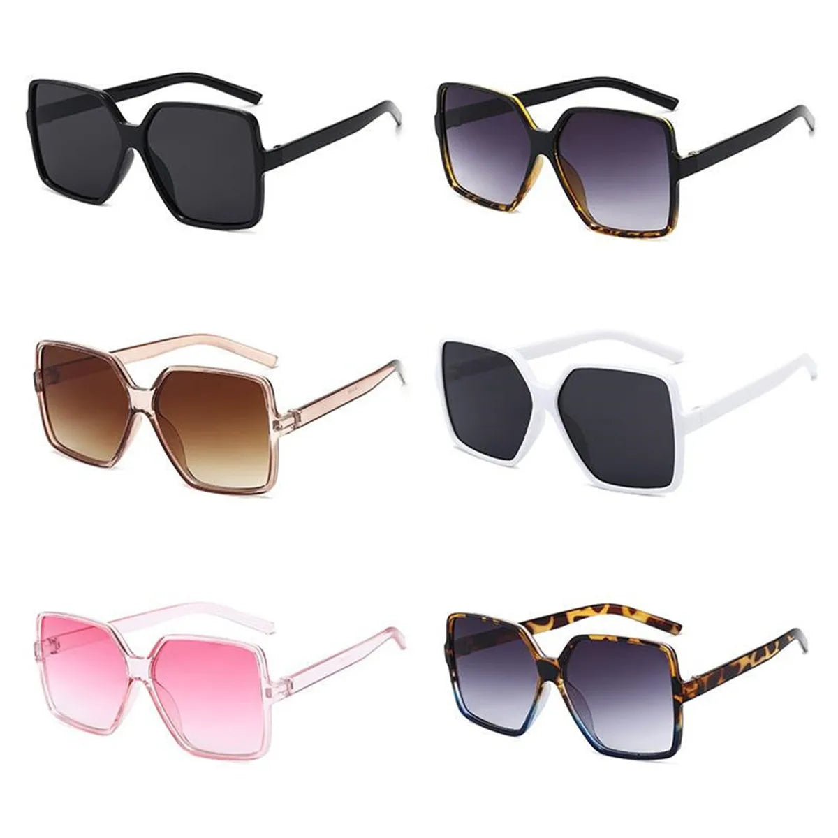 Eyewear 2021 Fashion Brand Designer Sun Glasses Big Square Oversized Shades Sunglasses