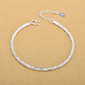 Top Quality Wholesale Silver Chain Bracelets 925 Fashion Women Bracelets Fine Fashion Bracelet