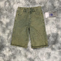 DENIMGUYS Street Wear Loose Men's Jorts Manufacturers Custom Logo Vintage Light Wash Mens Denim Shorts Shorts De Hombre
