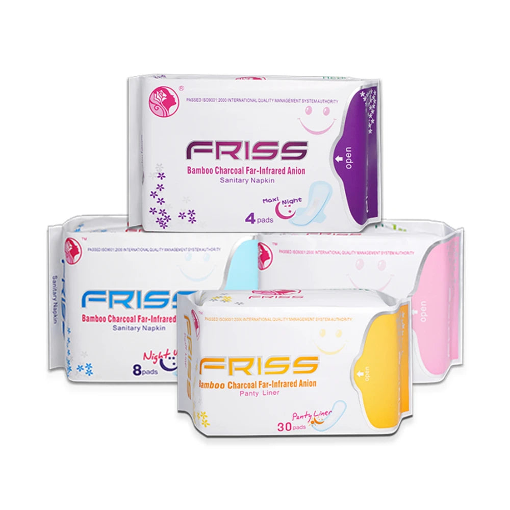 Factory Lady 100% Pure Cotton Sanitary Pads Stayfree Women Sanitary Napkin
