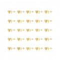 ZUOLA Fine Jewelry Eco-friendly Brass 18K Real Gold Plated 925 Sliver Pole Posts Heart A-Z Letter Inlay Zircon Stud Earrings