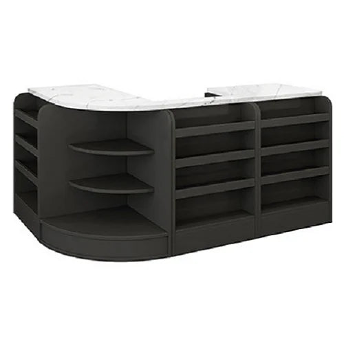 Marble Checkout Counter for Supermarket Grocery Store Cash Counte Marble Cashier China Factory