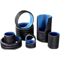 HDPE Double Wall Corrugated Pipe SN6 800mm Drainage Pipe Dwc HDPE Plastic Tubes/culvert Pipe/100 Corrugated Pipe