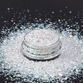 Solvent Resistant Rainbow Irregular Flake Glitter for Cosmetic and Crafts MegaBDM