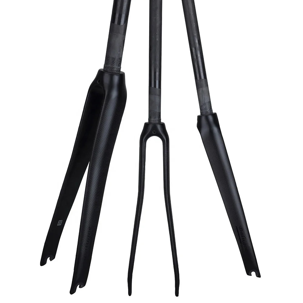 Wholesale Mountain Bicycle Fork 700C Carbon Fiber Road Bike Fork Carbon Mountain Bike Accessories