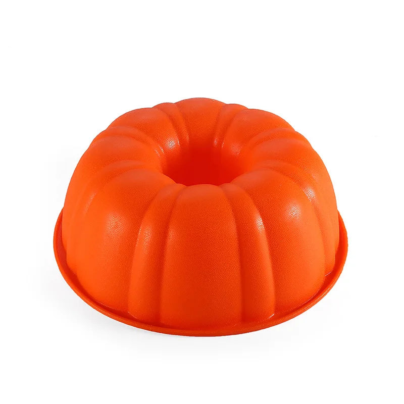 Silicone Pumpkin Shape Non-Stick Baking Mold for Baked Goods Cake Tools