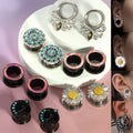 6-16mm Stainless Steel Ear Gauges Tunnels Plugs Piercing Jewelry Spiral Ear Expander Piercing Stainless Steel Ear Tunnel