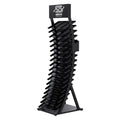 Free Design Stone Display Stand With Bearing Caster for Stones Display Rack With 15 Shelves