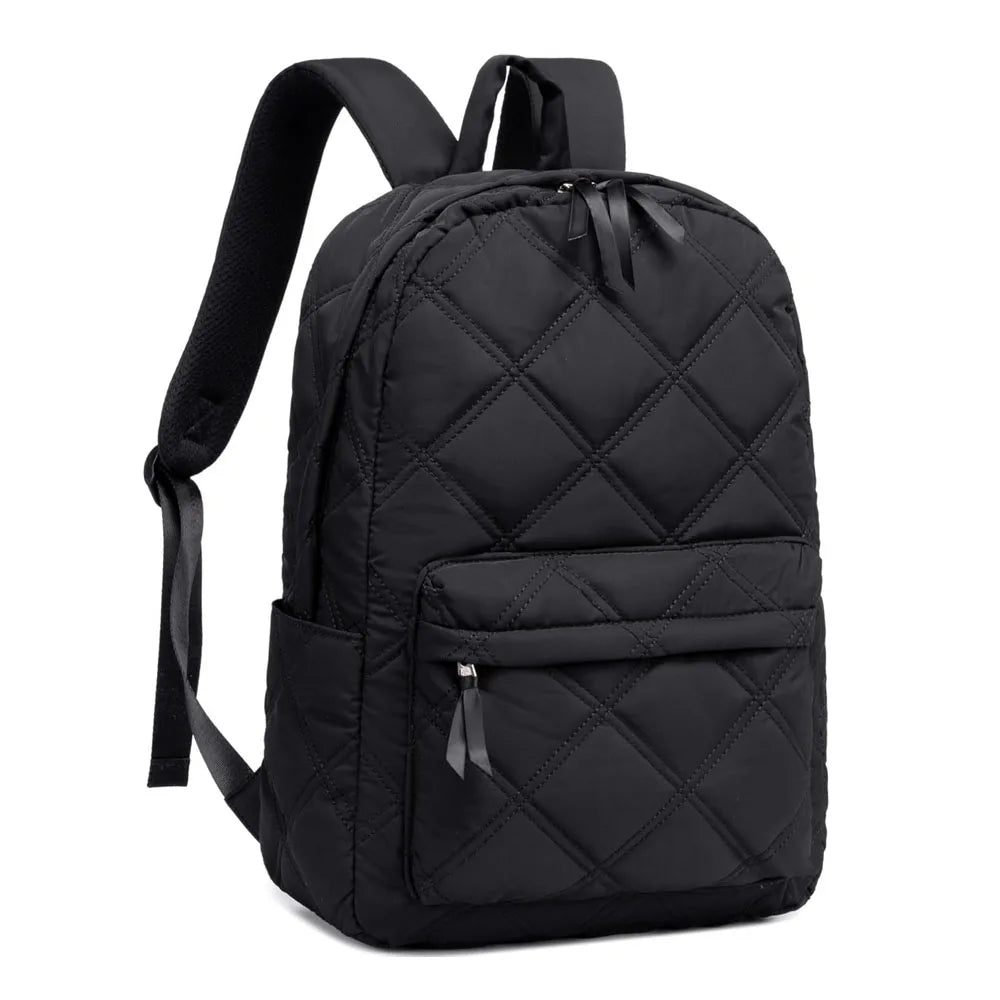 Best Lightweight Women's Fuzzy Puffy Travel Work Book Bag with Laptop Compartment