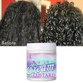 Private Label Add Shiny Natural Curl Defining Shine Gel to Define 4C Hair Curls