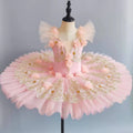 Girls' Camisole Skirted Leotards Swan Dance Performance Costumes