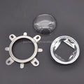 LED Lens Optical Glass (44mm 60degree) + 50mm Reflector Collimator Housing + Fixed Bracket With Holder