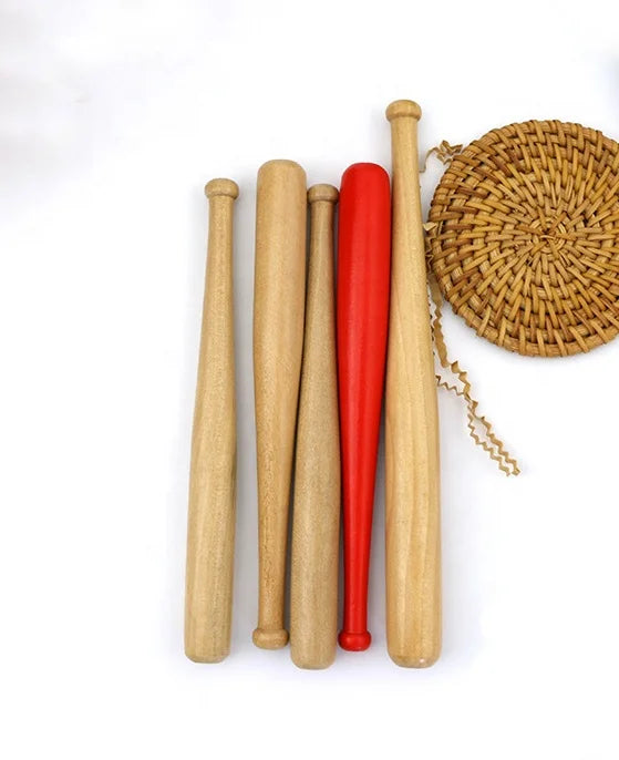 Wholesale Decorative 18 Inch Wooden Crafted Handmade Softball Wood Baseball Bat Adult