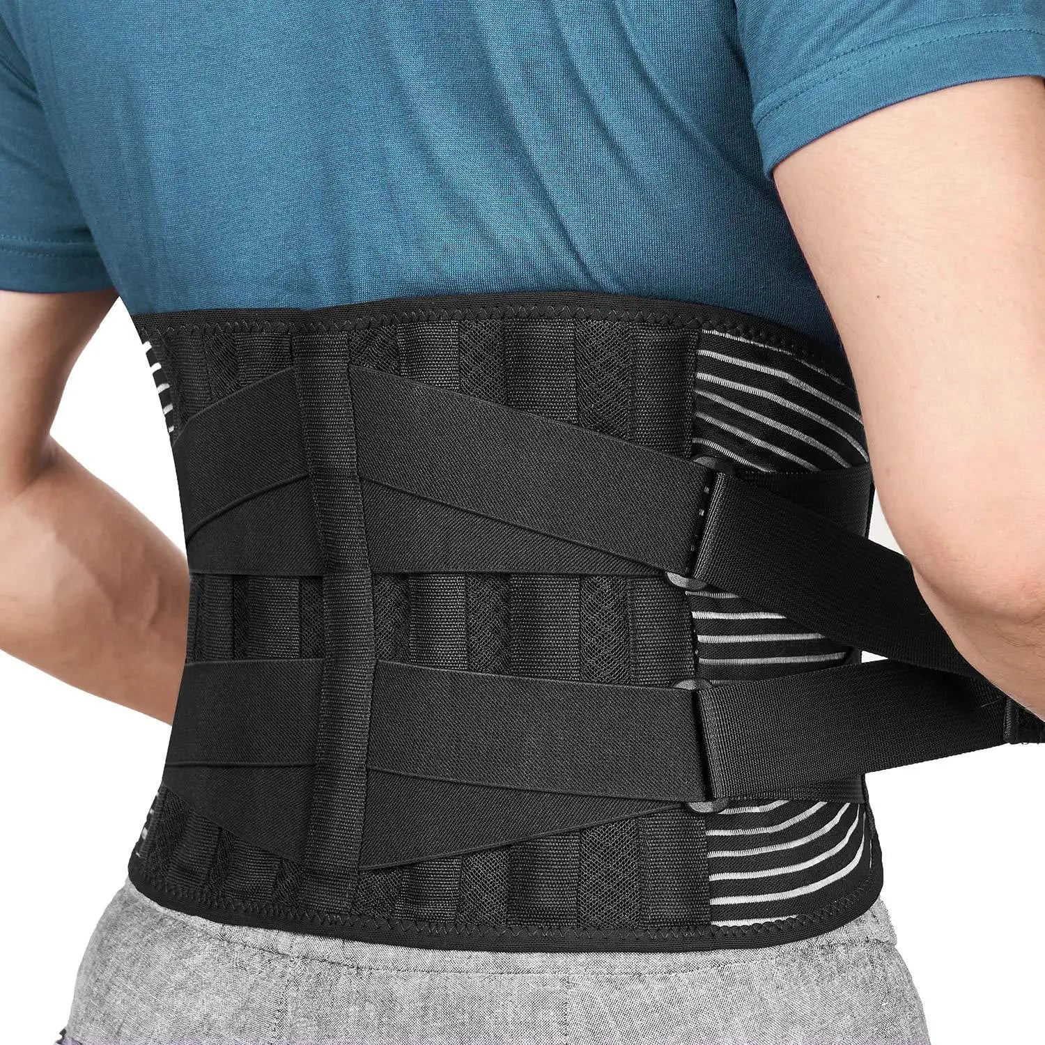 AMZ Custom Medical Lumbar Back Support Belt Lower Back Pain Relief Waist Support for Men and Women