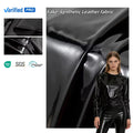 In Stock Garment Fabric Elastic Mirror Pattern Pu 4 Way Stretch Faux Leather Fabric for Leggings Costumes Dresses Skirts Fabric