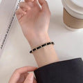 Wholesales Fashion Ladies Jewelry Leather Bracelet with Braid Leather Bracelet for Girls