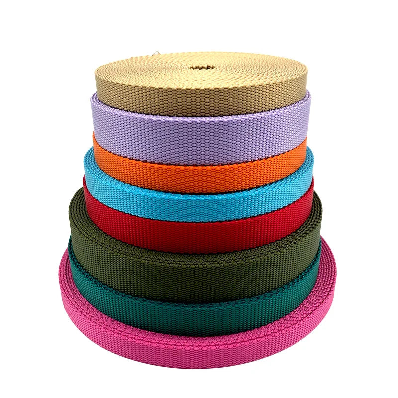 Factory Colorful Woven 100% Nylon Multifunction Webbing for Bags Shoes Garments-Eco-Friendly UV Resistant