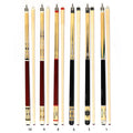 Factory Direct Wholesale Price Premium Hand Made 58inch 1/2-PC Maple Wooden Uni-loc Pin Billiard Pool Cue Sticks