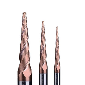Hot Sale Jiangsu Factory Wholesale Price Durable Tungsten Carbide 3D Engraving Carving Taper Mill Cutter End Cnc Milling Cutters