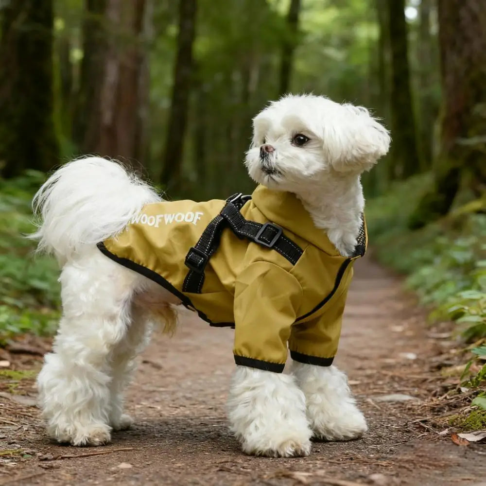Wholesale Waterproof Outdoor Dog Coat for Big Dog French Bulldog 4legs Rain Coat Dog