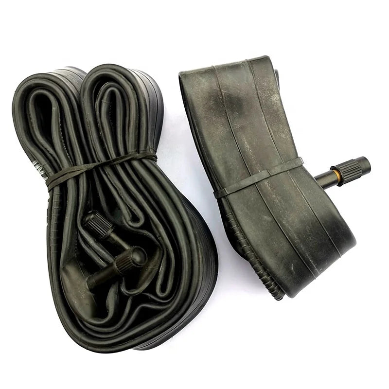 12-26 Inch Schrader Valve Multi-pack Inner Bicycle Tire for BMX Mountain Bikes Road Bicycles Made of Rubber and Butyl Rubber