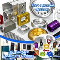 Custom CNC Machining Stainless Steel Brass Metal Accessories Precision Tolerance 0.002mm Wire EDM Broaching 3D Model