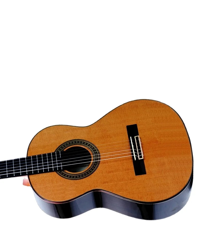 Geake K-600 Handmade Professional 4/4 Size All Solid Cedar Classical Guitar