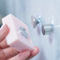 Bathroom Accessories Stainless Steel Wall Mounted Magnet Storage Rack Dish With Sticker Hanging Magnetic Soap Holders