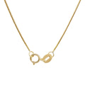 Unisex 18K Solid Gold Snake Chain Necklace Classic Religious Jewelry for Wedding Anniversary or Gift Wholesale