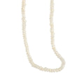 Wholesale 4-5mm Small Beaded Pearl Necklace 925 Sterling Silver Baroque Pearl Jewelry Beaded Pearl Necklace