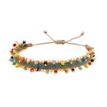 Fabric Armband Handmade Ethnic Woven Beaded Bracelet Good Quality Women Bracelet Mexican Bracelets
