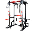 Commercial Foldable DZ061 Smith Power Rack Machine Metal Body Healthy Gym Equipment for Use in Centers