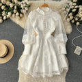 Boutique Wholesale 2026 Spring Wear New French High End Elegance and Elegance Celebrity Little Fragrance Lace Women's Dress