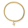 Brazilian Trendy Hip Hop Lightning Tarnish Free Jewelry Psj Brass Rhodium 18k Gold Plated Cuban Link Chain Necklaces