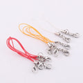 White Color Simple Fashion Mobile Phone Strap with Lobster Claw for Gifts Cellphone Accessories