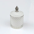 Modern Luxury Custom Frosted Glass Storage Jar Eco-Friendly New Design for Candy Wedding Food Logo Techniques for Honey School