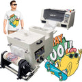 New Cosmox XP600 A3 DTF Flatbed Printer with Pigment Ink Full-Automatic Roll System for T-Shirts 1 Year Warranty