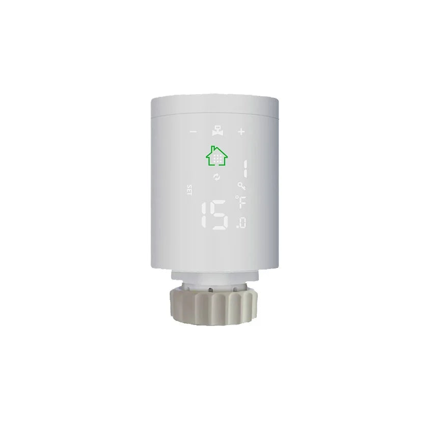 Smart Radiator Valve Intelligent Thermostat Valve Mobile App Control Radiator Controller Supports Voice Control