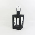 Latest Design Luxury Reusable Quality Black Metal and Glass Outdoor Lanterns